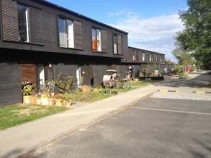 Low energy prefabricated housing complex