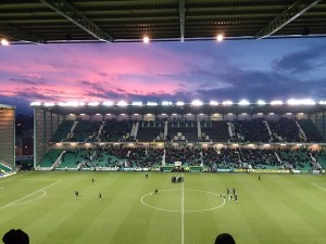 Hibs sunset