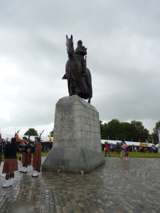 Rain won this year's Battle of Bannockburn