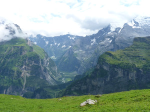 Swiss Alps above Kandersteg 