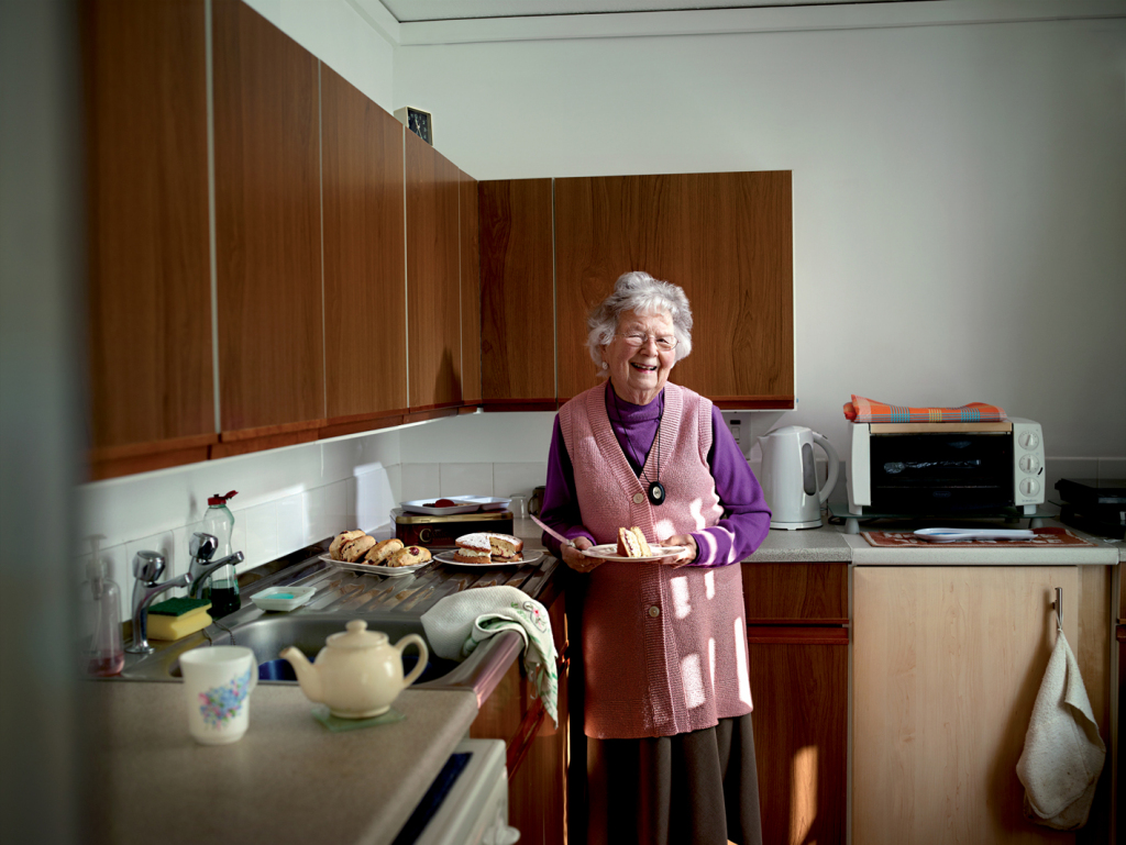 Lady in Kitchen