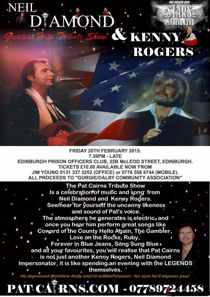 GDCA - POSTER - KENNY RODGERS & NEIL DIAMOND