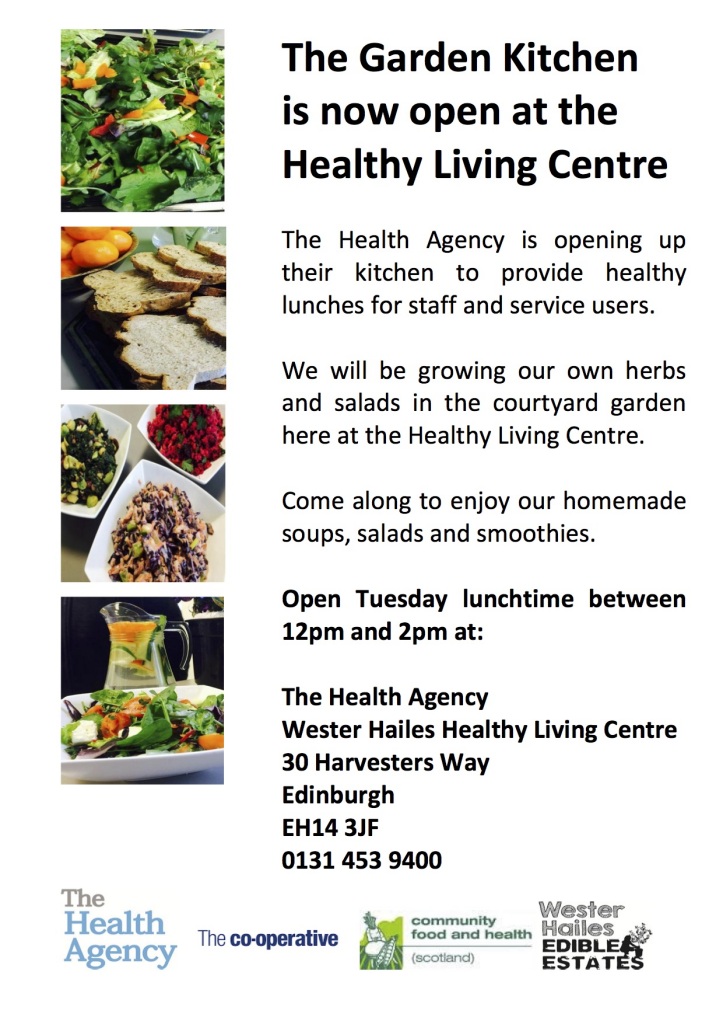 Health Agency Garden Kitchen Poster