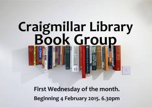 craigmillar book group poster