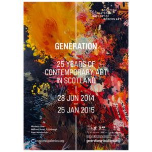 generation exhibition poster 2014-15