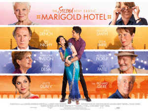 2nd best marigold hotel poster