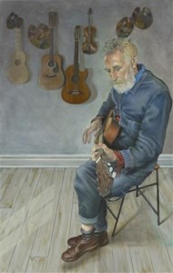 John Byrne and His Guitars by Mark Mulholland, copyright Mark Mulholland.