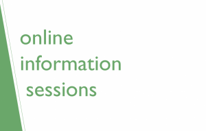 Online information sessions