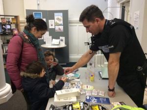 police scotland at Morningside library