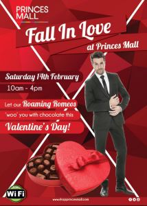 rpines mall valentines day poster