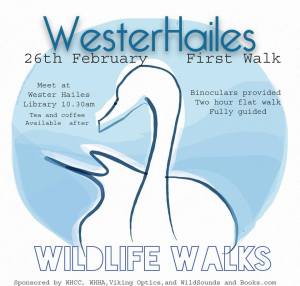 wester hailes wildlife walk poster