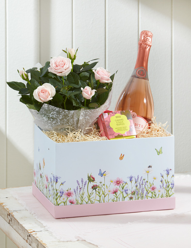 M&S Mothers Day Sparkling Rose Platter £45