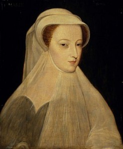 Mary, Queen of Scots (in white mourning), Francois Clouet, 1561: NGS