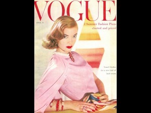 Pringle of Scotland: Vogue USA cover 1955