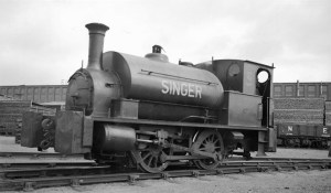 Singer locomotive, courtesy of Patti Lomax