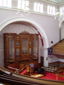 palmerston place organ