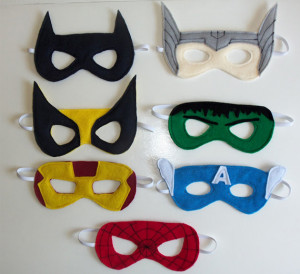 Superhero-Party-Masks