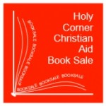 holy corner christian aid book sale poster