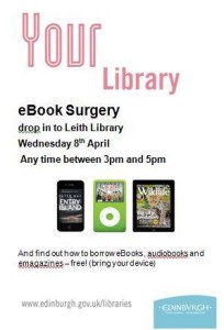 leith library ebook surgery poster