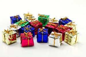 Colorful presents