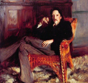 robert louis stevenson by singer sargent