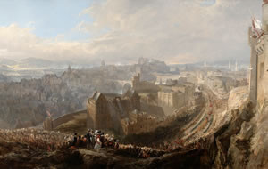 Entry of George IV into Edinburgh: John Wilson Ewbank