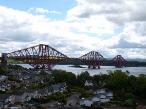 Forth Rail Bridge, now one of the thousand wonders of the world 