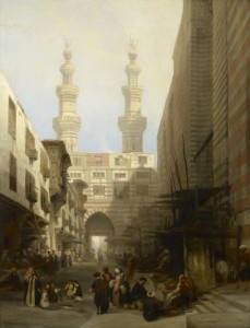 david roberts a view in cairo