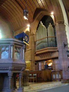 morningside parish church Father Willis organ