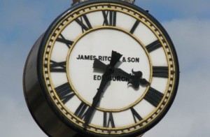 tollcross clock