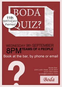 boda quiz