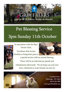 pet blessing service