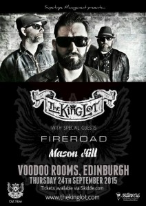 the king lot at voodoo rooms poster