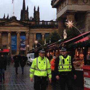 Chief Supt Mark Williams and Insp Allan Symington