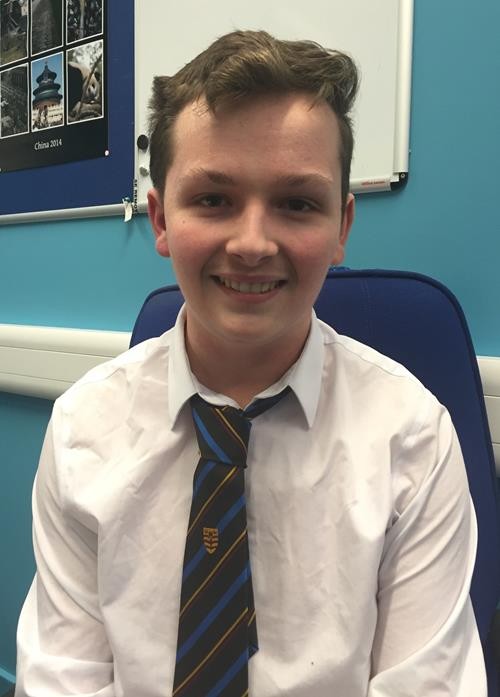 Liam Steel, Drummond Community High School, Edinburgh