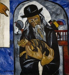 Rabbi with Cat, Natalya Goncharova (c) ADAGP, Paris and DACS, London 2015