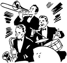 big band clip art