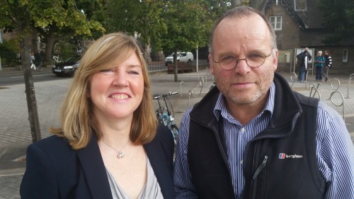 2016 candidates Alison Johnstone and Andy Wightman