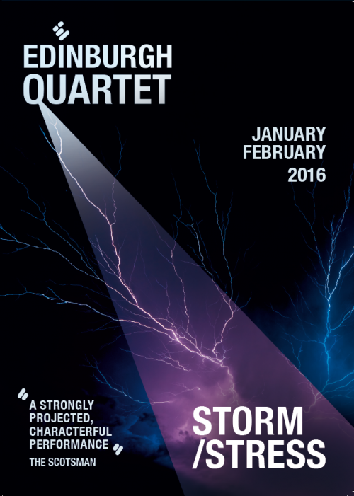 Edinburgh quartet spring poster storm stress