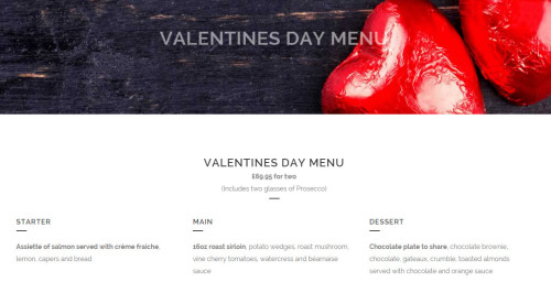 Valentine's at Dine