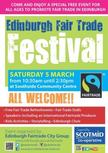 fairtrade festival 2016 - poster for southside cc event