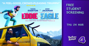 eddie the eagle slackers club banner