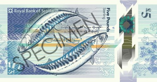 RBS £5 Reverse Media Specimen800