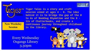 oxgangs library tiger tales