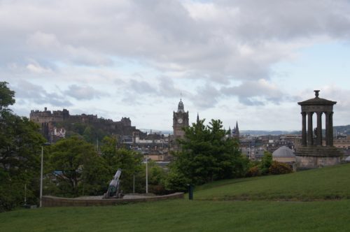 Glengoyne invited media to join them on top of Calton Hill to celebrate World Whisky Day with breakfast provided by Tom Lewis of Monachyle Mhor.