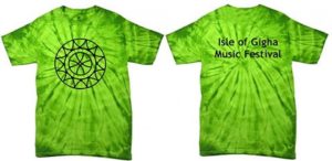 gigha music festival t-shirts