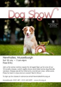 newhailes dog show