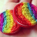 rainbow oreo biscuits LGBT