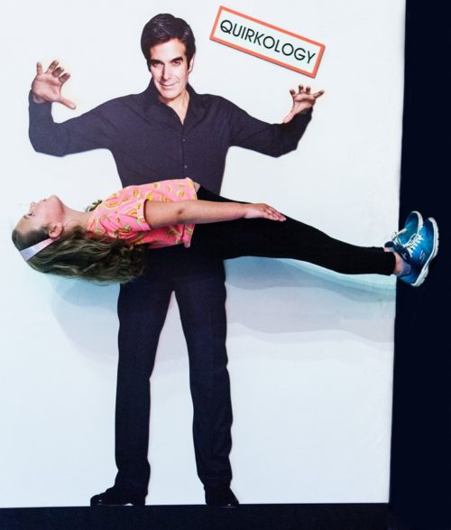 Be levitated by David Copperfield