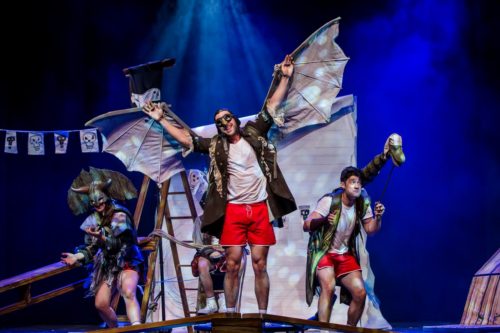 Les Enfants Terribles present Captin Flinn and the Pirate Dinosaurs 2 : The Magic Cutlass 05.08.16 . Pleasance Courtyard, Pleasance One Photo Credit: The Other Richard info@theotherrichard.com